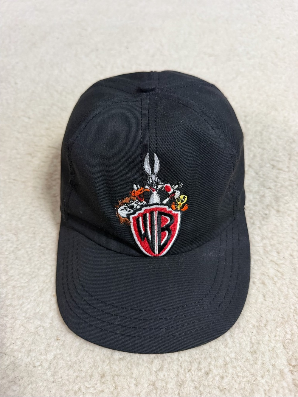 Vintage 1991 Acme Clothing Warner Bros. Bugs Bunny Hat Taz Tweety Sylvester